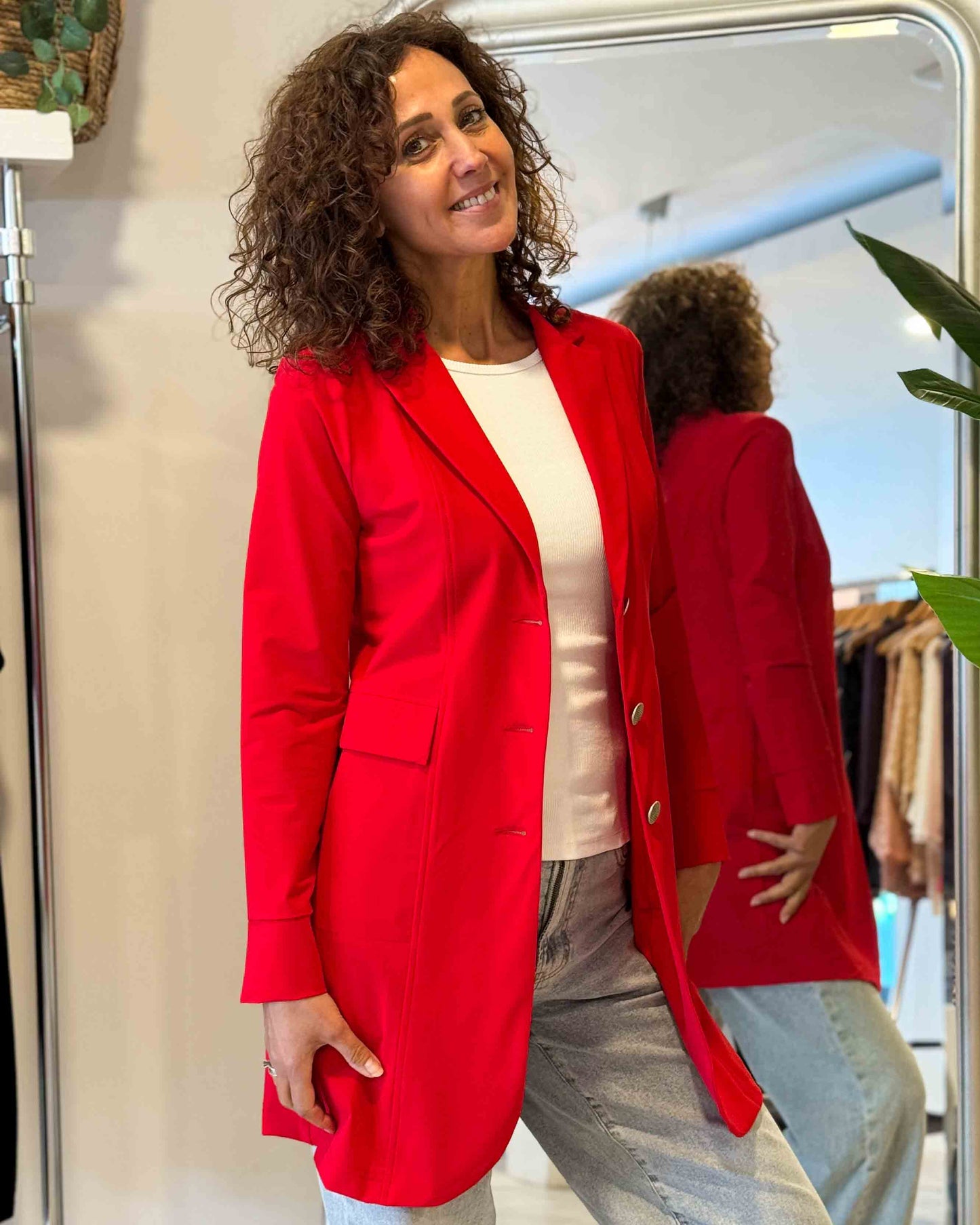 Helena Hart Blazer Lynn Transfer Rood