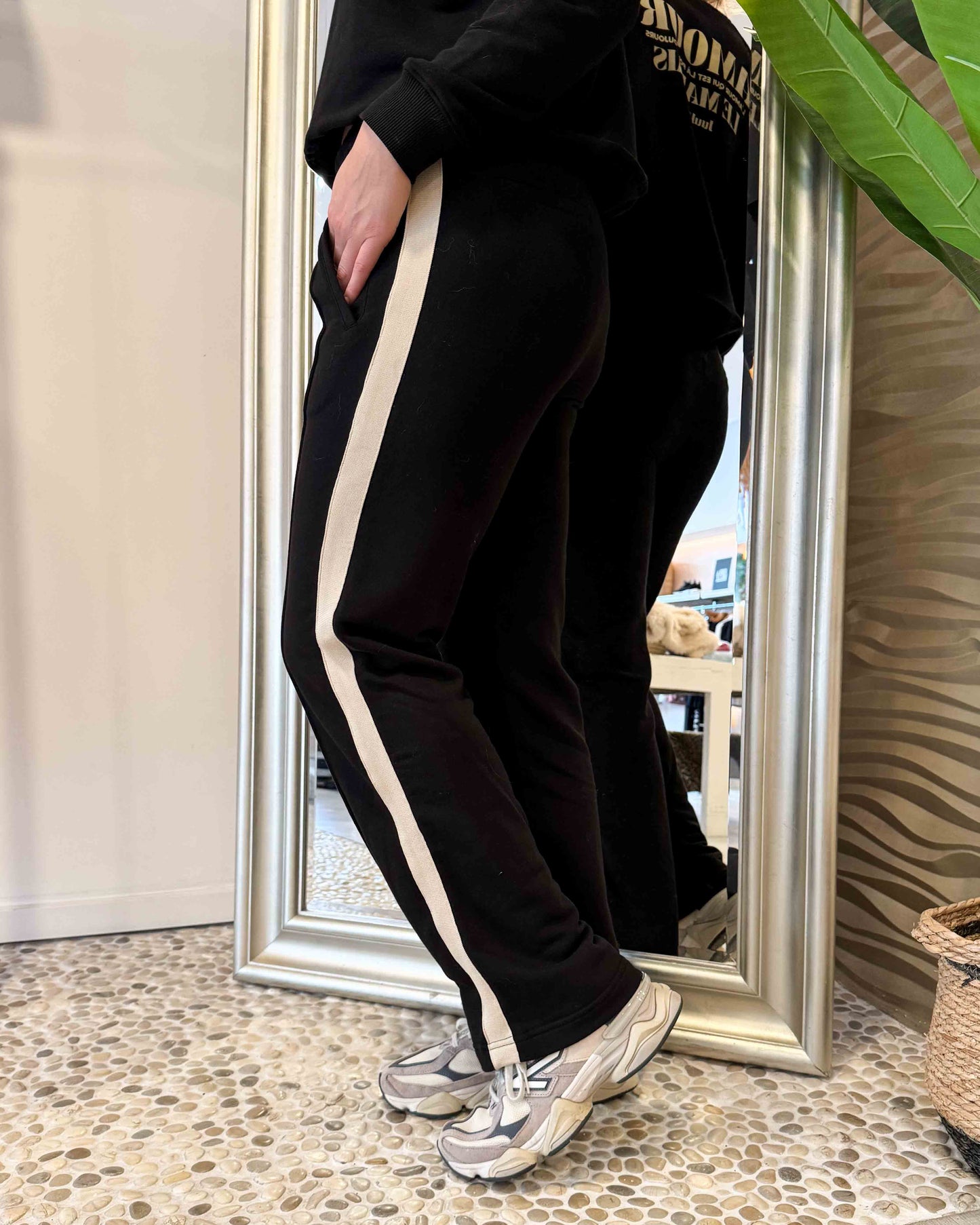 Juul & Belle Pants Vicky Black / Ecru