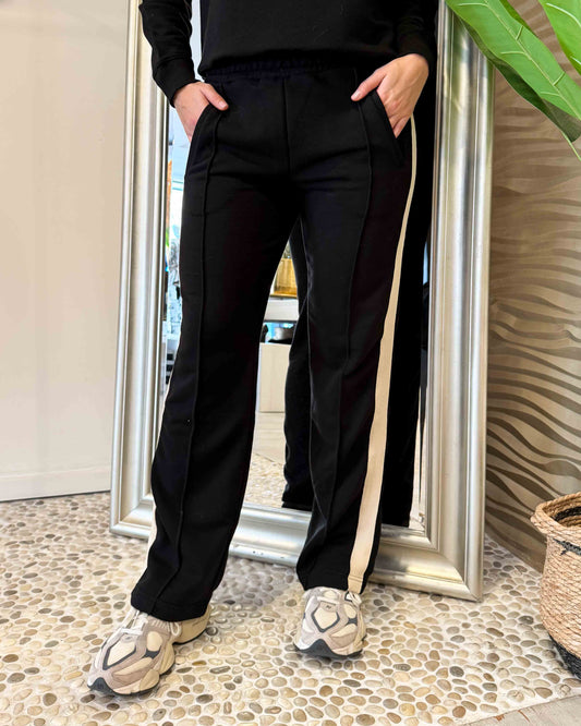 Juul & Belle Pants Vicky Black / Ecru