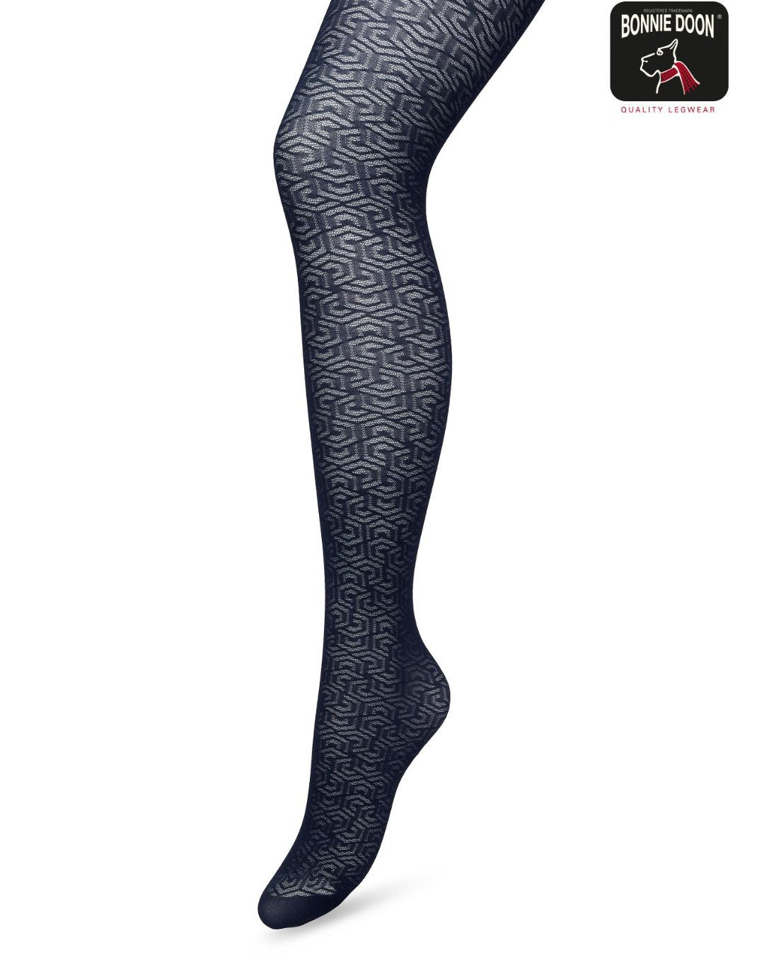 Bonnie Doon Eclectic Grapic Tights Navy