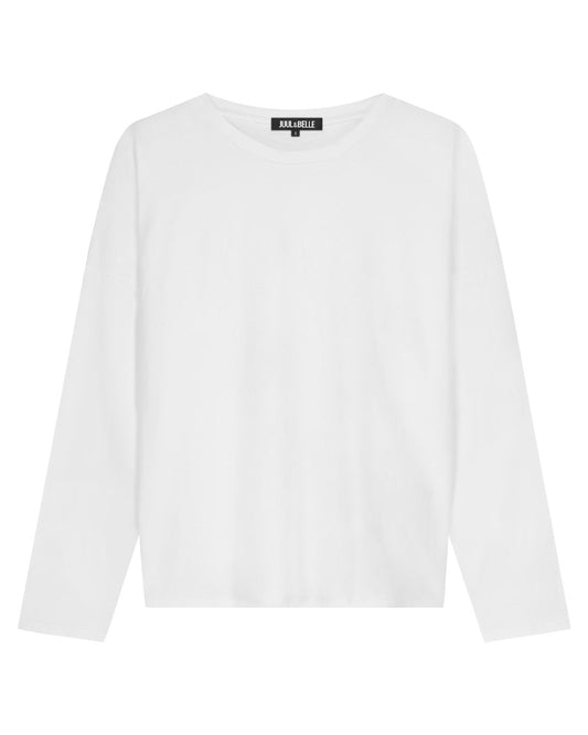 Juul & Belle Tee Kyra Long Sleeve Super White